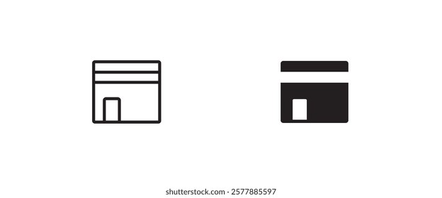 Sharif Kaaba, Mekkah and Madina Pak sacred Islamic Masjid-Al-Haram Macca Hajj Umrah Madinah Muslim shrine of Kaaba, in form of cubic construction in courtyard of mosque icon editable stroke