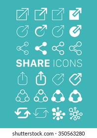 Sharing is caring - Sharing Icons Collection