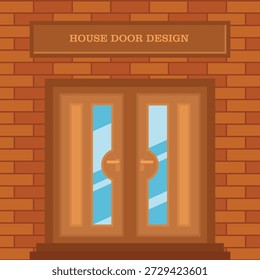 Sharing door types with brick walls