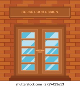 Sharing door types with brick walls