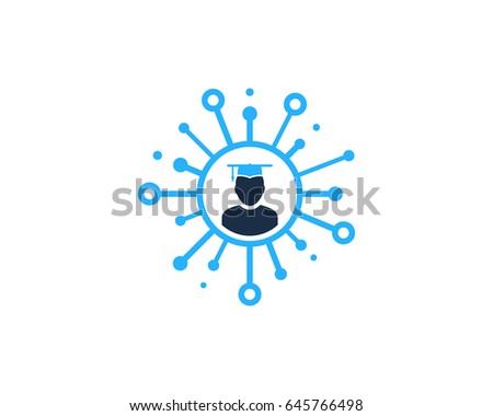 Sharing Education Icon Logo Design Element