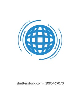 Sharing Global Icon Logo Design Element