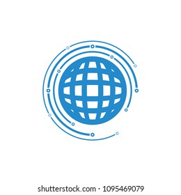 Sharing Global Icon Logo Design Element