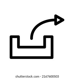 icono de uso compartido o logotipo símbolo de signo aislado ilustración vectorial de alta calidad estilo negro iconos vectoriales
