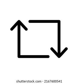icono de uso compartido o logotipo símbolo de signo aislado ilustración vectorial de alta calidad estilo negro iconos vectoriales
