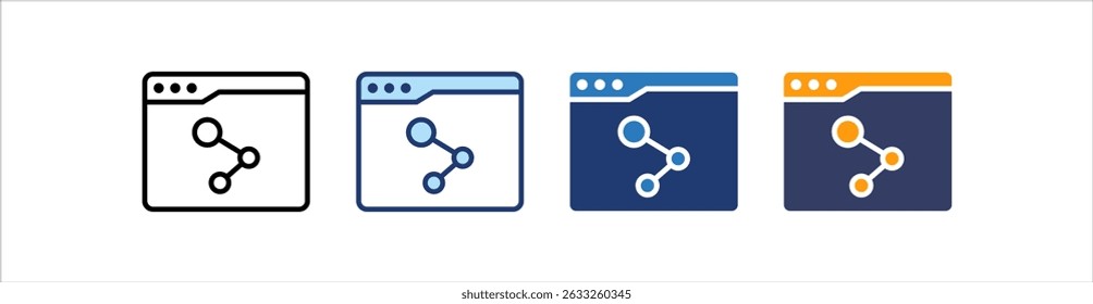Sharing Icon Set Multiple Style Collection