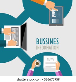 Sharing information concept vector. Social Network, information exchange, data, web, internet. Connection and share. Flat design. Global communication. Vector illustration. User device on sign share.