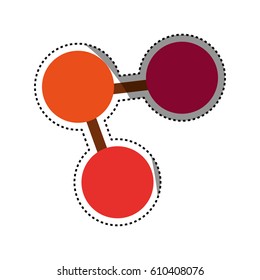Sharing social symbol icon vector illustration graphic design