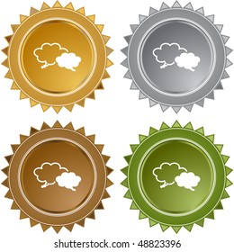 Sharing Thoughts icon set
