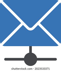 sharing vector glyph colour icon
