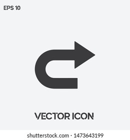 Sharing vector icon illustration. Ui/Ux. Premium quality.