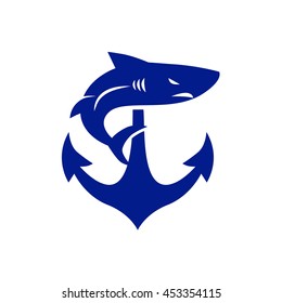 Shark and Anchor logo