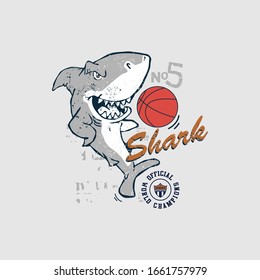 tiburón, animal, diseño, vector, dibujo animado, pantalones, deporte, depredador