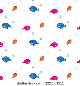 shark animal pattern for background , wallpaper , gift paper or textile  , isolated in white  