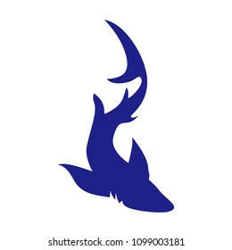 shark animals vector logo