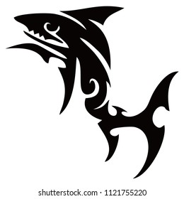 shark animals vector logo