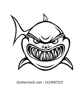 shark animals vector logo
