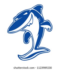 shark animals vector logo