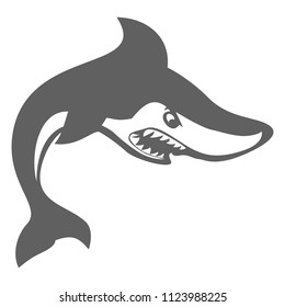 shark animals vetor logo