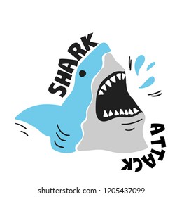 6,897 Shark attack cartoon Images, Stock Photos & Vectors | Shutterstock