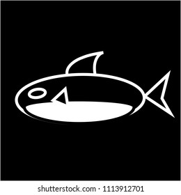 shark black vecter
