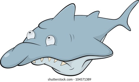 Shark. Cartoon