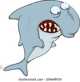 Shark. Cartoon