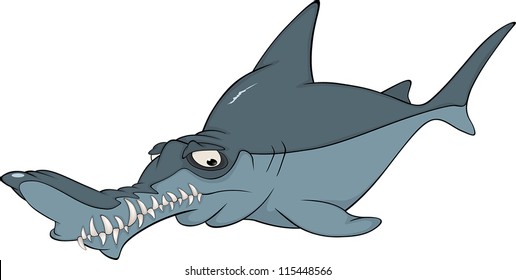 Shark. Cartoon