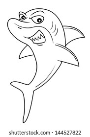shark cartoon