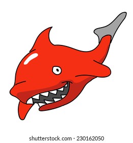 Shark cartoon