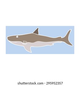 shark cartoon