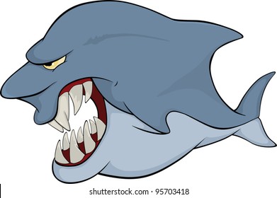 Shark. Cartoon