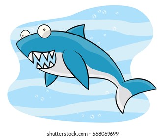 Shark cartoon drawings