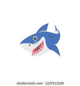 shark cartoon vector