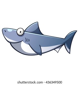 Blue Shark Vector Stock Vector (Royalty Free) 1172517646 | Shutterstock