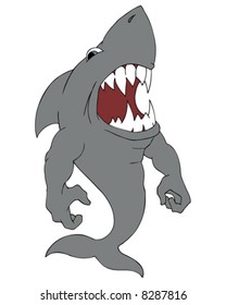 shark character vector