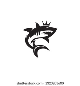 shark with crown