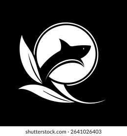 Shark "Delphi" Animal Guide Totemic Geometry