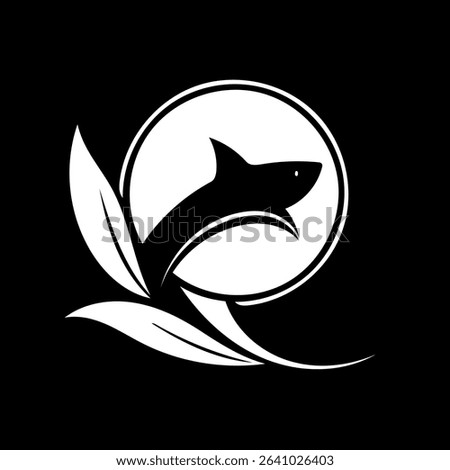 Shark "Delphi" Animal Guide Totemic Geometry