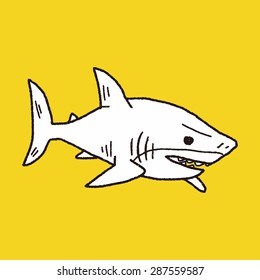 Shark doodle