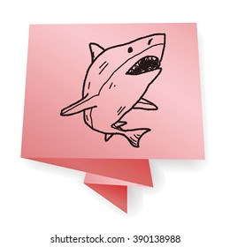 shark doodle