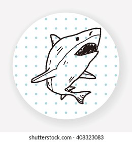 shark doodle