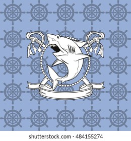 shark emblem image 