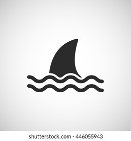 shark fin icon