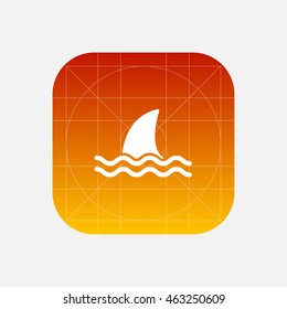 shark fin icon