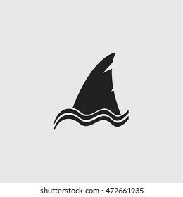 shark fin icon