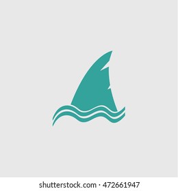 Shark Fin Icon