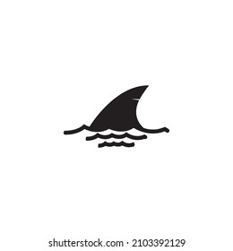 shark fin icon vector illustration design