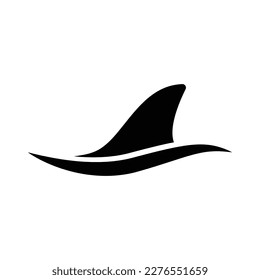 shark fin icon vector illustration design