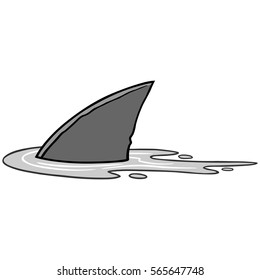 Shark Fin Illustration